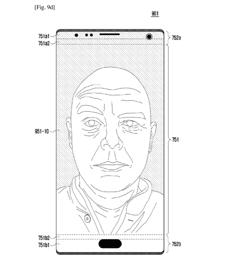 iPhone X靠边！三星密谋最强全面屏手机：专利外形惊艳