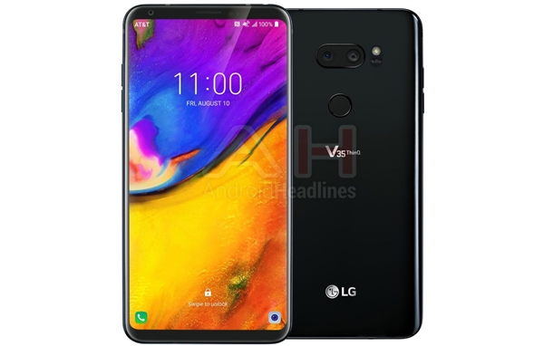 LG V35 ThinQ曝光：有望8月发布