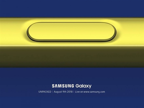 三星Galaxy Note 9曝光：S Pen支持蓝牙连接