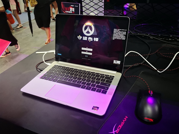 荣耀MagicBook AMD锐龙触屏版亮相ChinaJoy：4699元超值