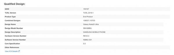 三星超大杯！Galaxy Note 20 Ultra首曝：2K 120Hz屏+骁龙865